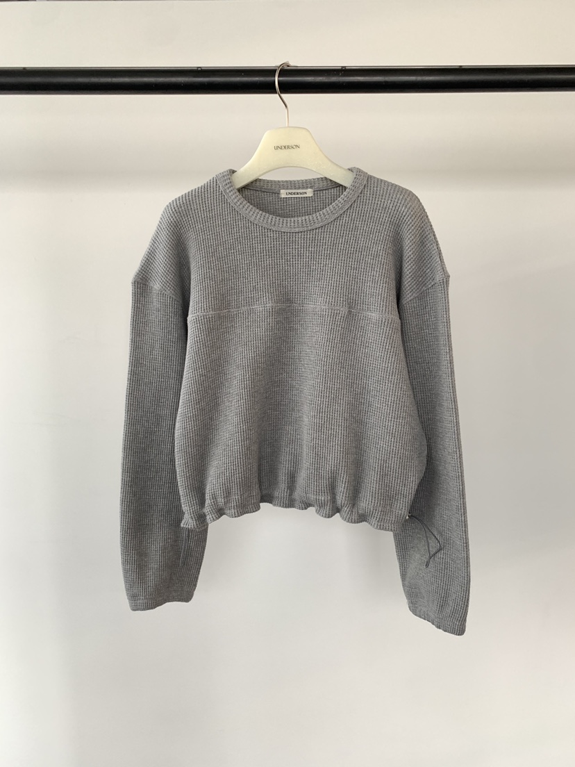 UNDERSON韓國直郵女士新品熱賣職業人氣休閑時尚26春夏長袖T恤UNDERSON長袖T恤圖色2