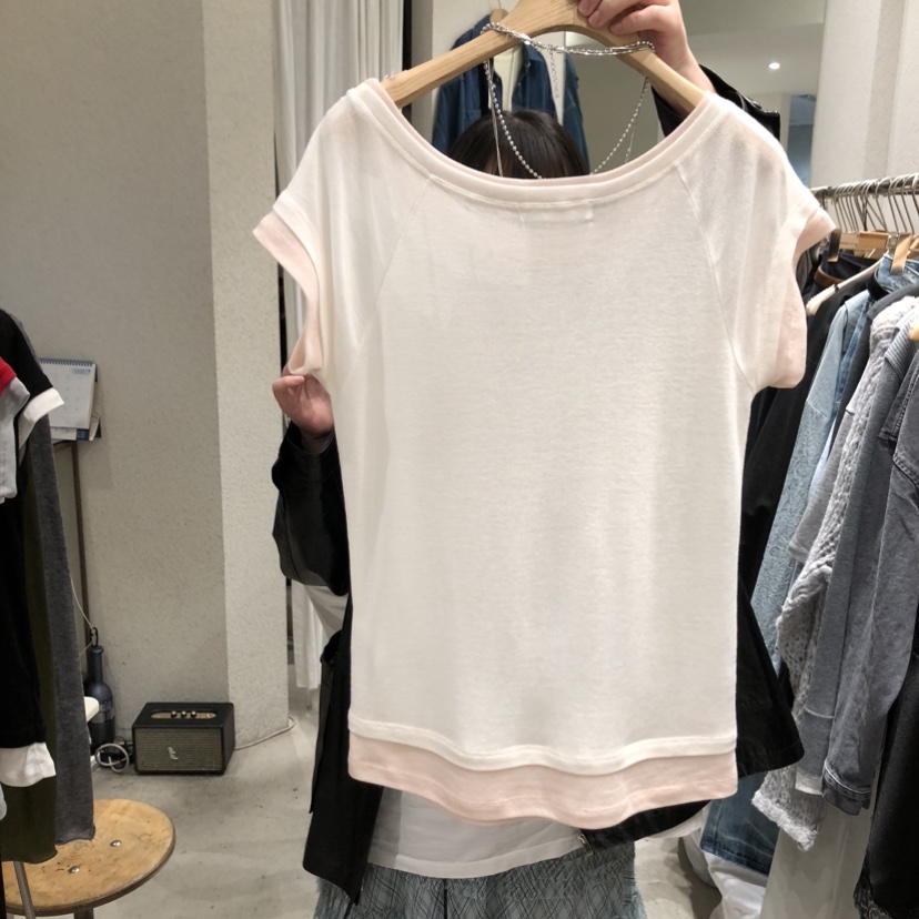 SSEMIENNE韓國東大門代購女士新款26春夏休閑熱賣時尚T恤SSENIQUET恤