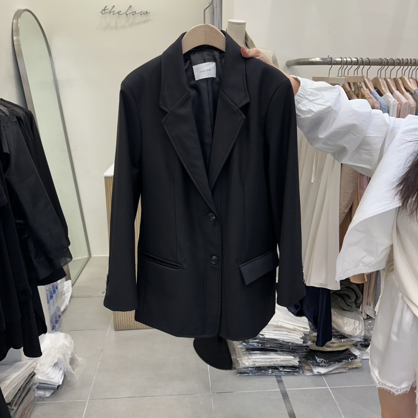 THE LOW韓國直郵女士新款熱賣時尚休閑職業26春夏人氣夾克THE LOW夾克圖色1