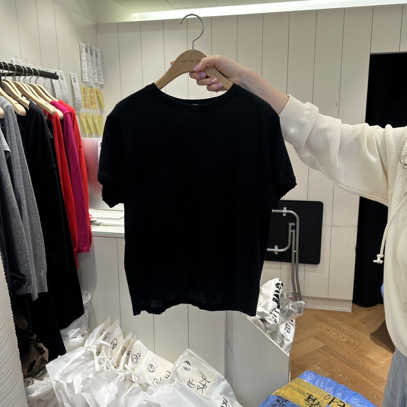 ARC韓國直郵女裝新款休閑熱賣26春夏推薦職業時尚人氣T恤ARC EN CIELT恤圖色4