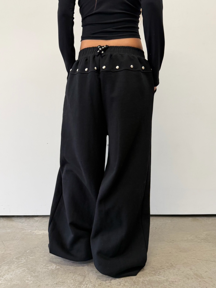 NUEUN韓國直郵實拍女裝新品26春夏職業時尚推薦休閑褲腰帶NUEUN/SEEOT休閑褲