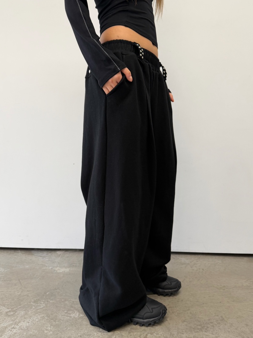 NUEUN韓國直郵實拍女裝新品26春夏職業時尚推薦休閑褲腰帶NUEUN/SEEOT休閑褲