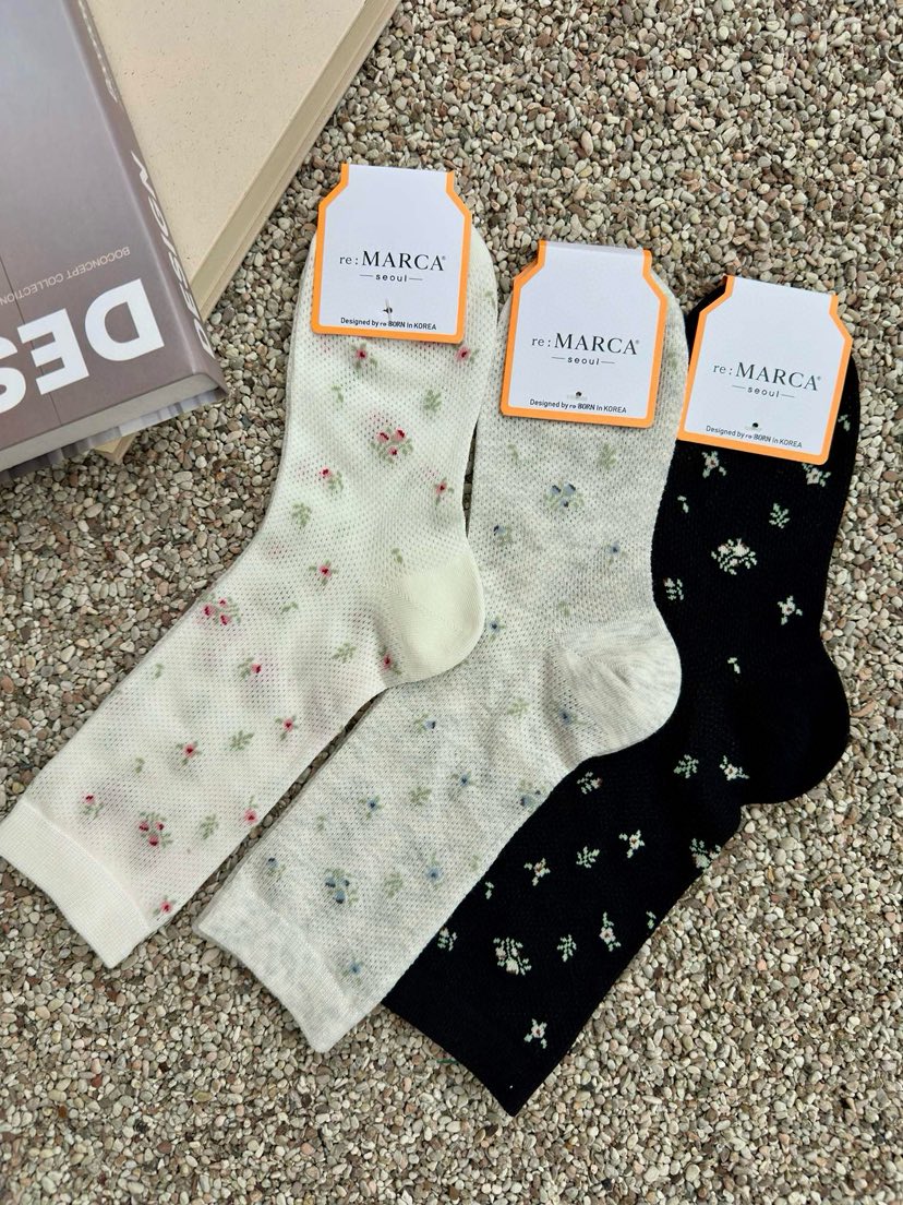 CACTUS-Q東大門直郵女裝新款休閑26春夏推薦時尚職業襪子CACTUS十雙起/可混搭襪子