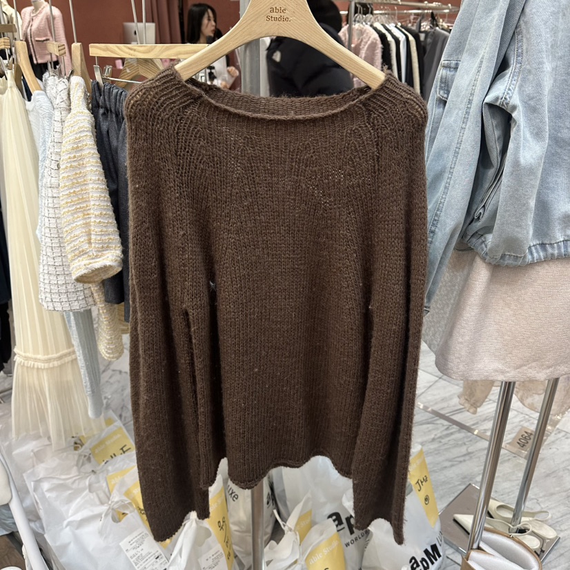 ABLESTUDIO東大門實拍女裝新品推薦休閑職業時尚人氣針織衫ABLESTUDIO針織衫圖色2