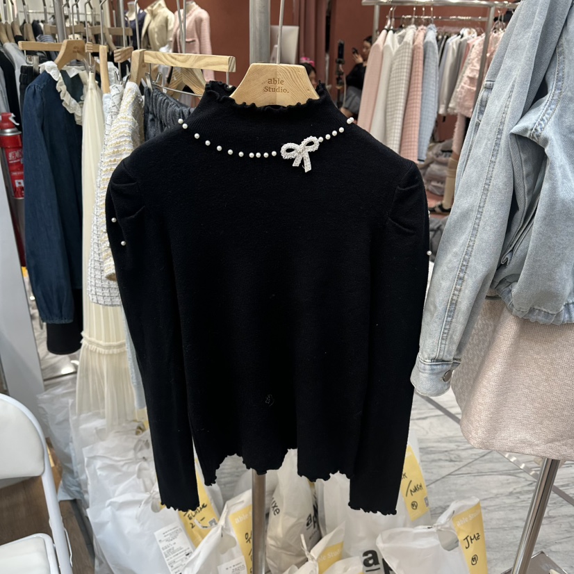 ABLESTUDIO東大門代購女裝新品真品休閑職業26春夏針織衫ABLESTUDIO針織衫圖色2