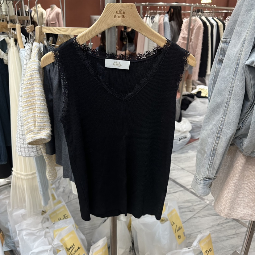 ABLESTUDIO韓國代購女裝新品時尚人氣推薦26春夏吊帶背心ABLESTUDIO吊帶/背心圖色1