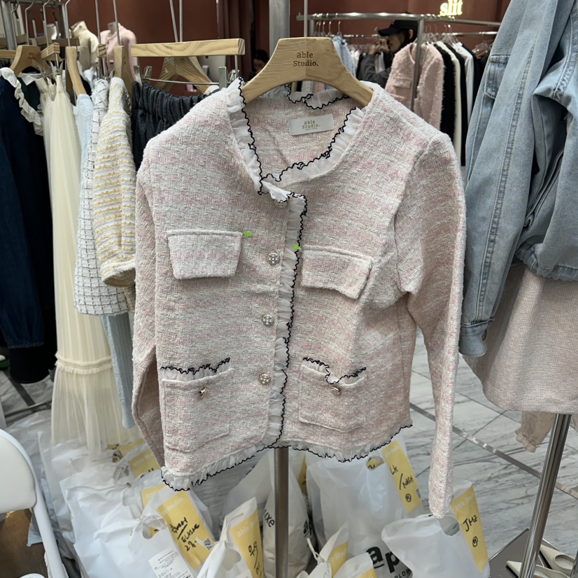 ABLESTUDIO東大門實拍女士新款時尚推薦26春夏熱賣職業夾克ABLESTUDIO夾克圖色1