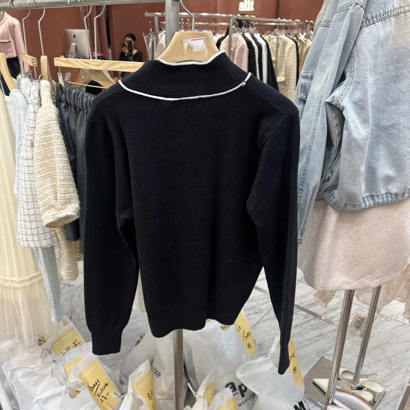 ABLESTUDIO東大門直郵女士新款休閑人氣熱賣推薦職業針織衫ABLESTUDIO針織衫