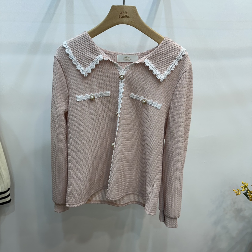 ABLESTUDIO韓國直郵女士新品時尚26春夏職業人氣真品夾克ABLESTUDIO夾克圖色1