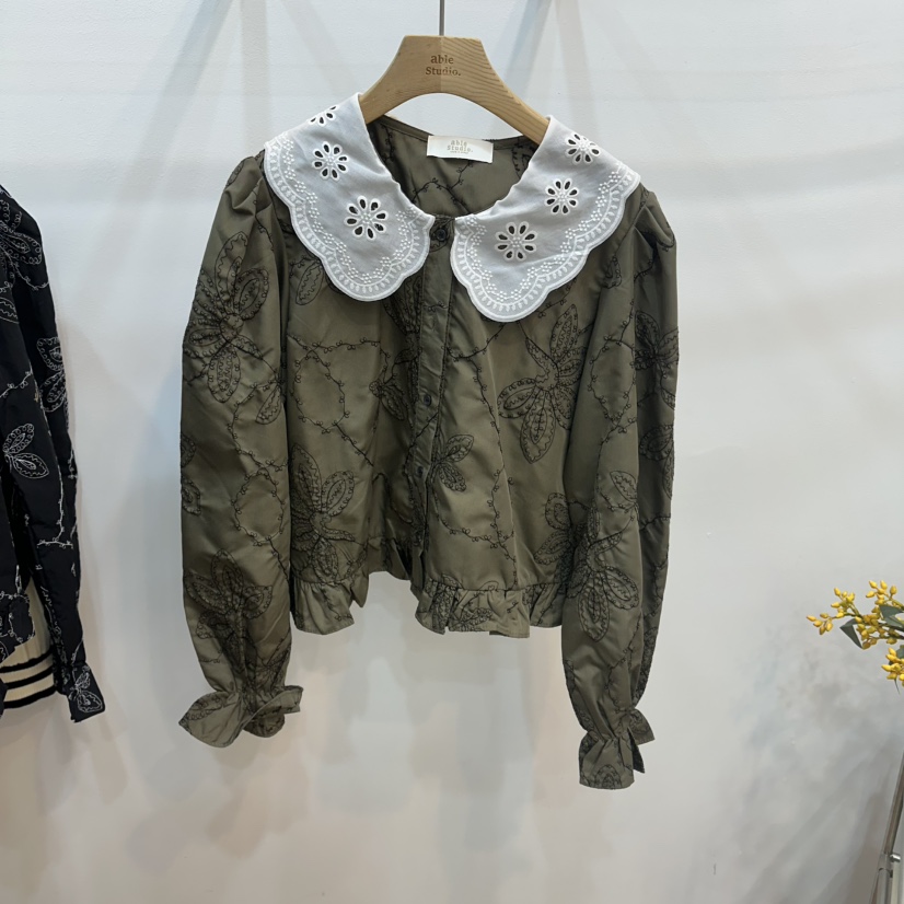 ABLESTUDIO東大門直郵女裝新品真品時尚熱賣人氣襯衫蕾絲衫ABLESTUDIO襯衫/蕾絲衫圖色1