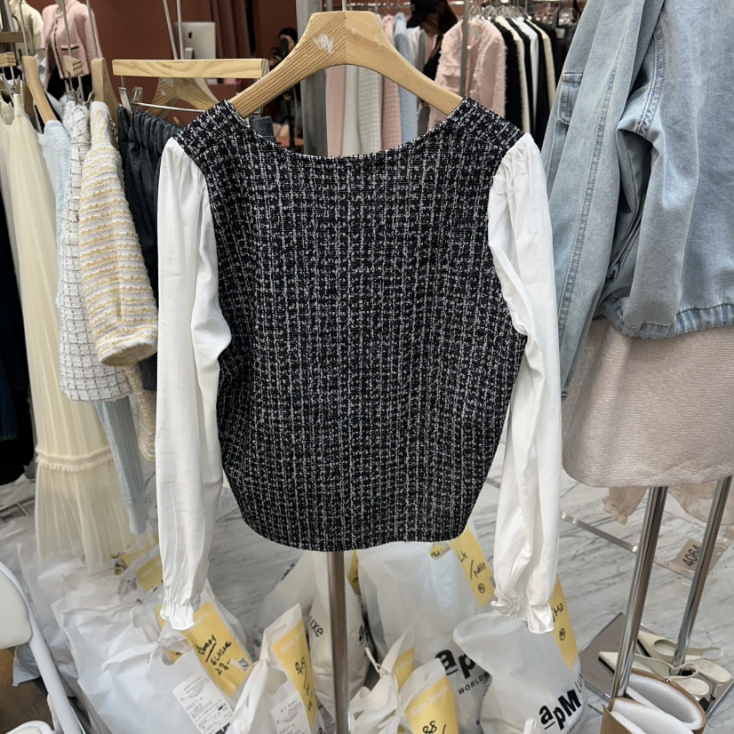 ABLESTUDIO東大門代購女裝新品職業真品推薦26春夏襯衫蕾絲衫ABLESTUDIO襯衫/蕾絲衫