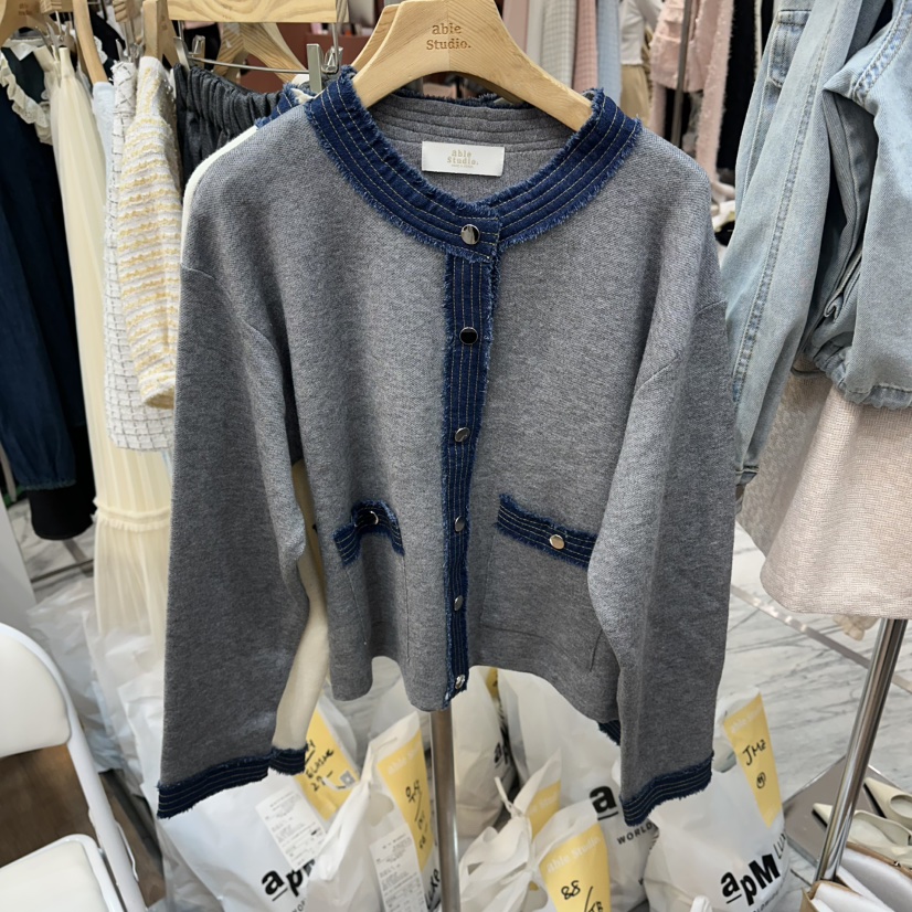 ABLESTUDIO韓國代購女士新品人氣26春夏真品職業熱賣針織衫ABLESTUDIO針織衫圖色2