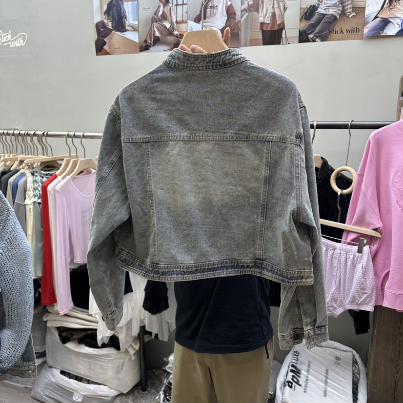 STICK WITH東大門實拍女裝新品推薦26春夏職業時尚人氣夾克STICK WITH夾克