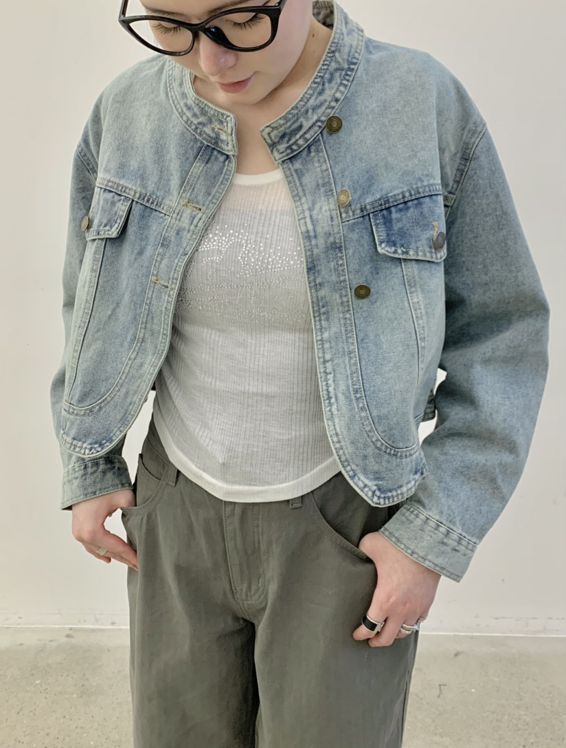 STICK WITH東大門實拍女裝新品推薦26春夏職業時尚人氣夾克STICK WITH夾克