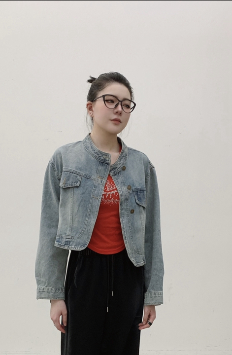 STICK WITH東大門實拍女裝新品推薦26春夏職業時尚人氣夾克STICK WITH夾克