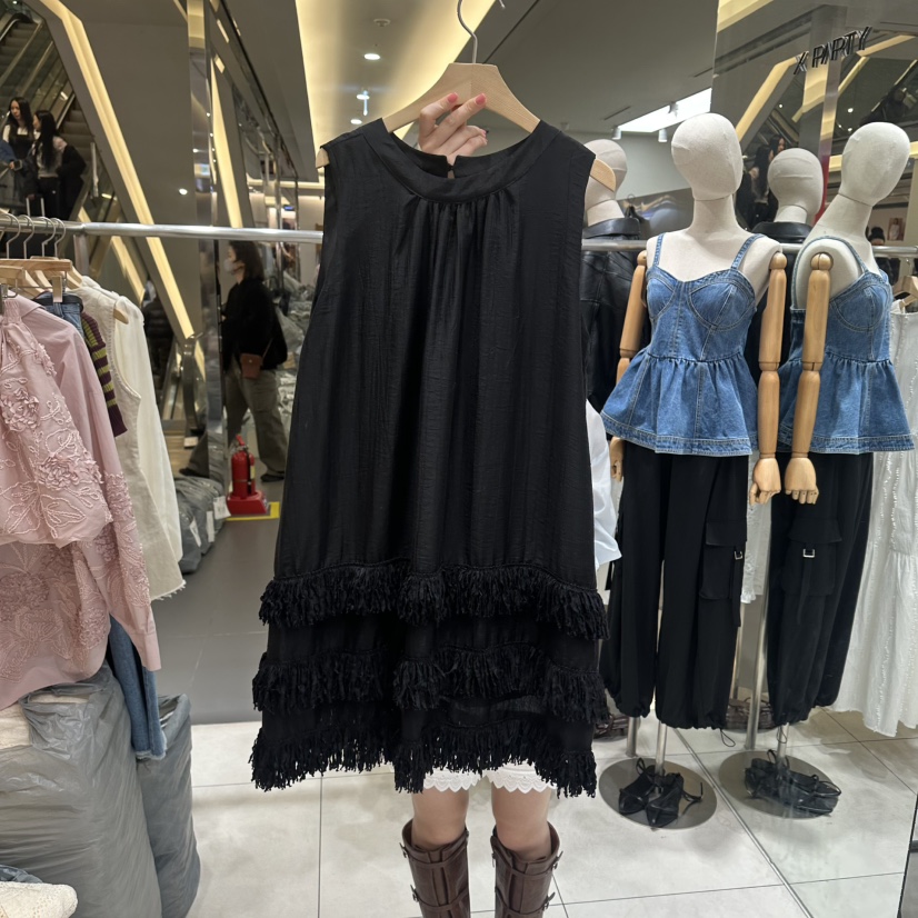 XPARTY韓國直郵女士新品時尚人氣熱賣推薦職業26春夏連衣裙XPARTY連衣裙圖色2