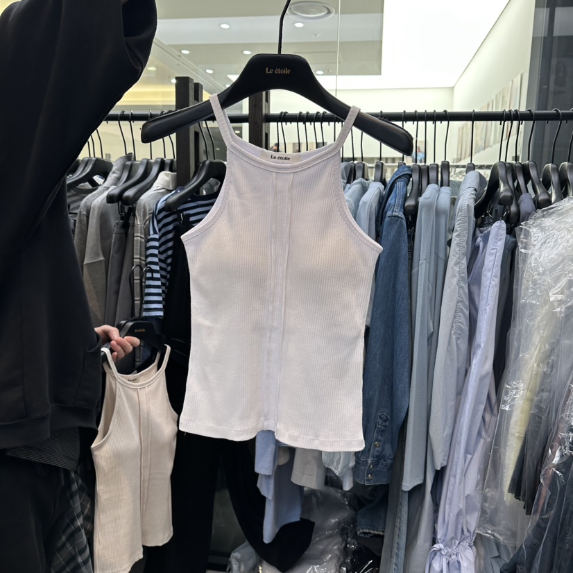 LE ETOILE東大門實拍女士新品熱賣推薦真品26春夏吊帶背心Le etoile吊帶/背心圖色1