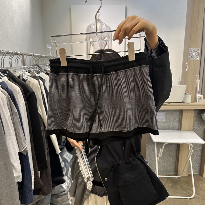 PLOVER韓國直郵女裝新款真品熱賣人氣推薦26春夏職業短褲PLO_VER短褲圖色2