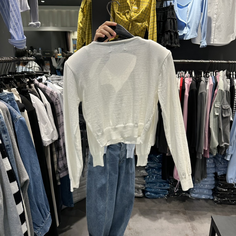 STAR-L東大門實拍女士新款熱賣26春夏真品推薦針織衫披肩STAR-L針織衫