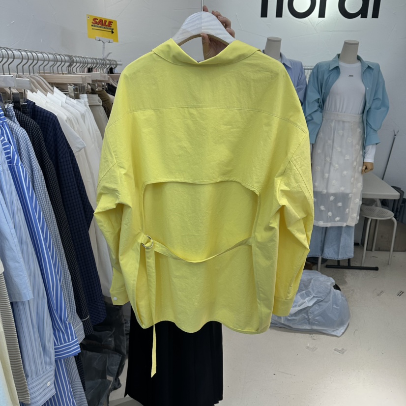 FLORAL韓國直郵女裝新款職業熱賣26春夏真品推薦襯衫蕾絲衫FLORAL襯衫/蕾絲衫