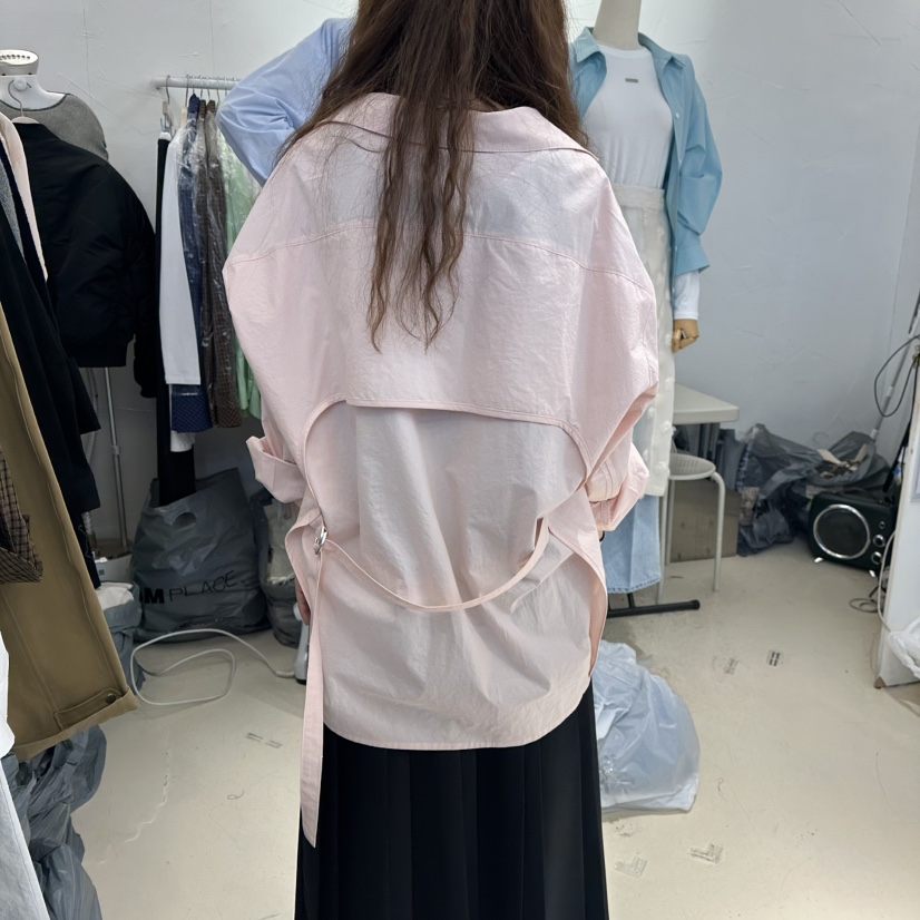 FLORAL韓國直郵女裝新款職業熱賣26春夏真品推薦襯衫蕾絲衫FLORAL襯衫/蕾絲衫