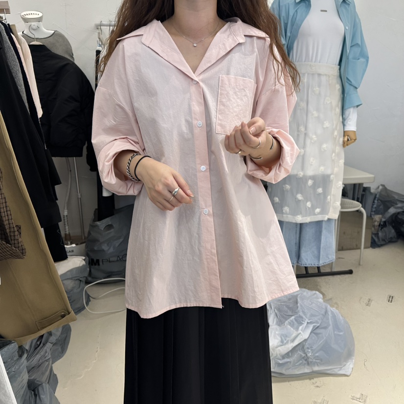 FLORAL韓國直郵女裝新款職業熱賣26春夏真品推薦襯衫蕾絲衫FLORAL襯衫/蕾絲衫圖色1