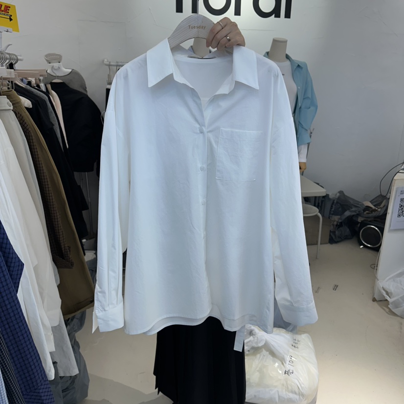 FLORAL韓國直郵女裝新款職業熱賣26春夏真品推薦襯衫蕾絲衫FLORAL襯衫/蕾絲衫圖色2