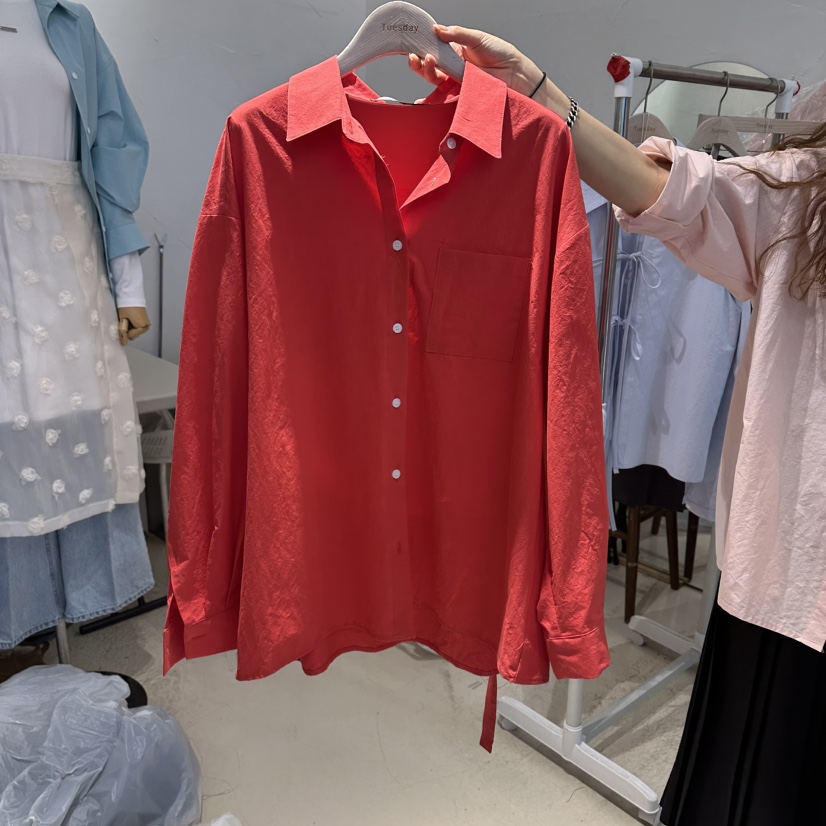 FLORAL韓國直郵女裝新款職業熱賣26春夏真品推薦襯衫蕾絲衫FLORAL襯衫/蕾絲衫圖色3