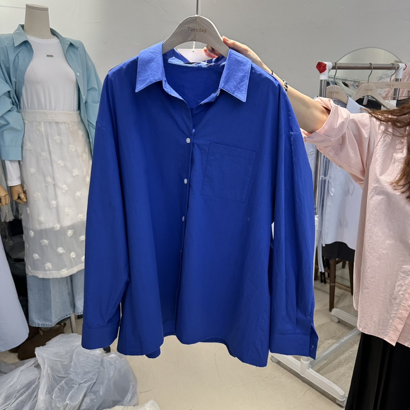 FLORAL韓國直郵女裝新款職業熱賣26春夏真品推薦襯衫蕾絲衫FLORAL襯衫/蕾絲衫圖色4