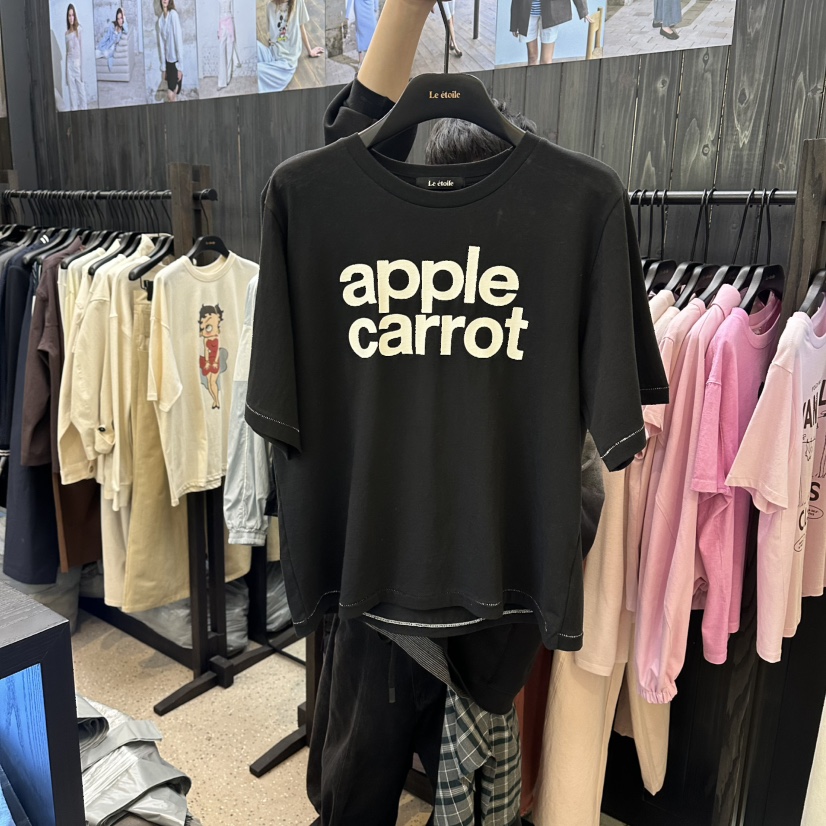 LE ETOILE韓國直郵女士新品26春夏人氣真品時尚休閑推薦T恤Le etoileT恤圖色2