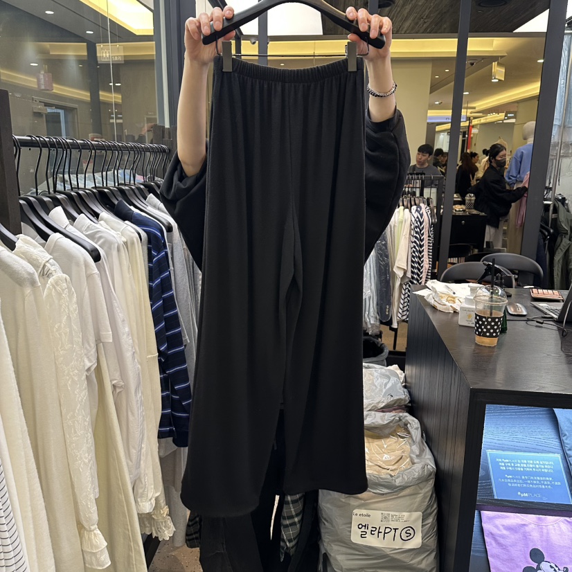 LE ETOILE韓國直郵女士新款熱賣推薦時尚休閑休閑褲綁帶Le etoile休閑褲