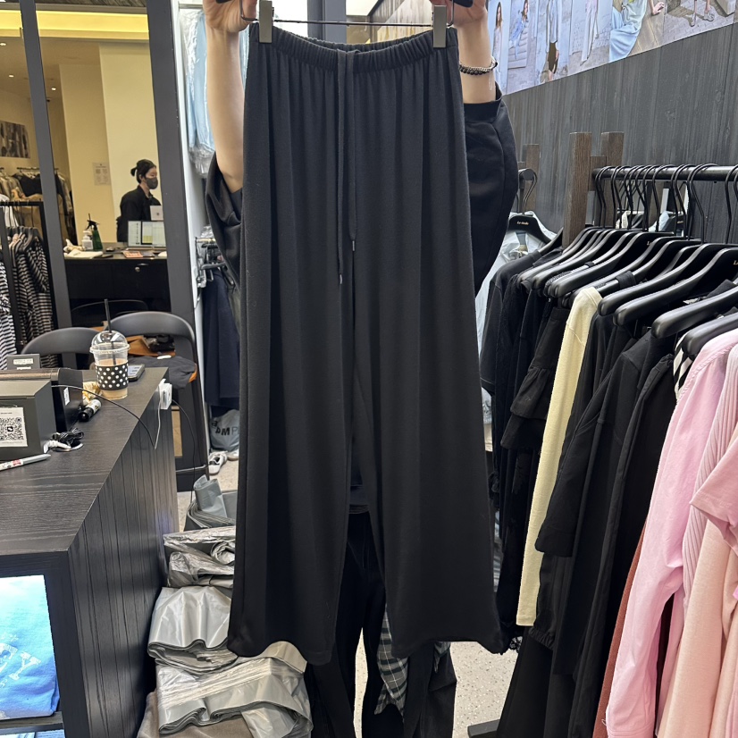 LE ETOILE韓國直郵女士新款熱賣推薦時尚休閑休閑褲綁帶Le etoile休閑褲圖色2