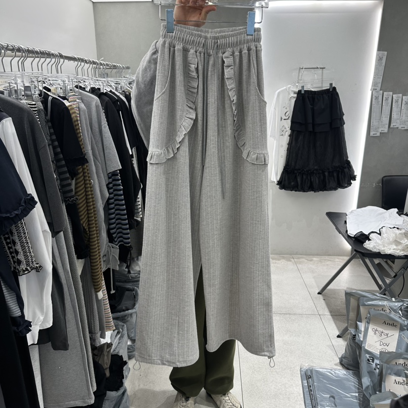 ANDE韓國代購女士新款真品休閑熱賣時尚推薦職業人氣休閑褲Ande休閑褲圖色1