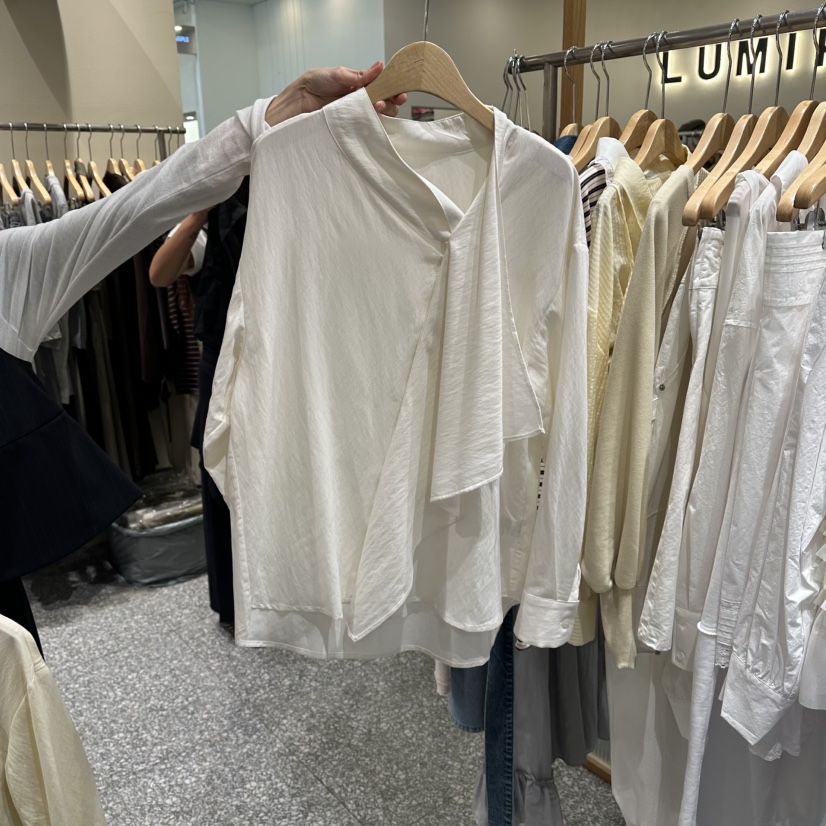 SOF東大門實拍女裝新款休閑26春夏真品人氣熱賣襯衫蕾絲衫SOF襯衫/蕾絲衫圖色1