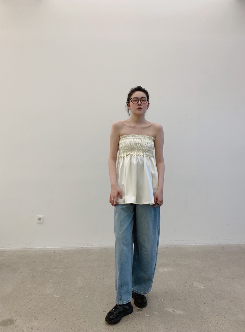 STICK WITH東大門直郵女裝新品休閑26春夏時尚半身裙中短裙STICK WITH半身裙/中短裙