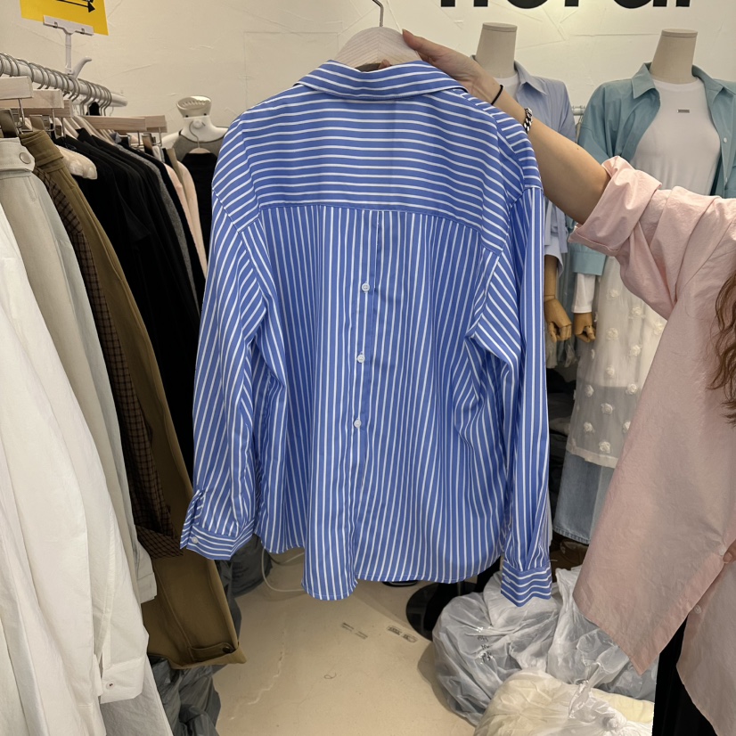 FLORAL東大門代購女裝新款時尚熱賣26春夏人氣襯衫蕾絲衫FLORAL襯衫/蕾絲衫