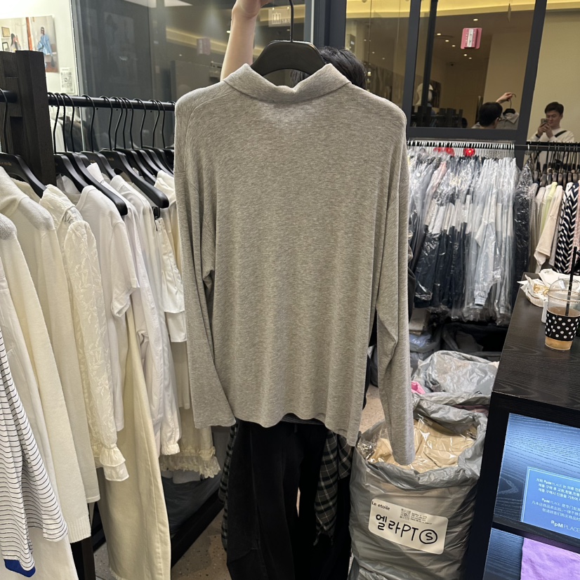 LE ETOILE韓國直郵女士新款人氣時尚休閑職業真品長袖T恤Le etoile長袖T恤