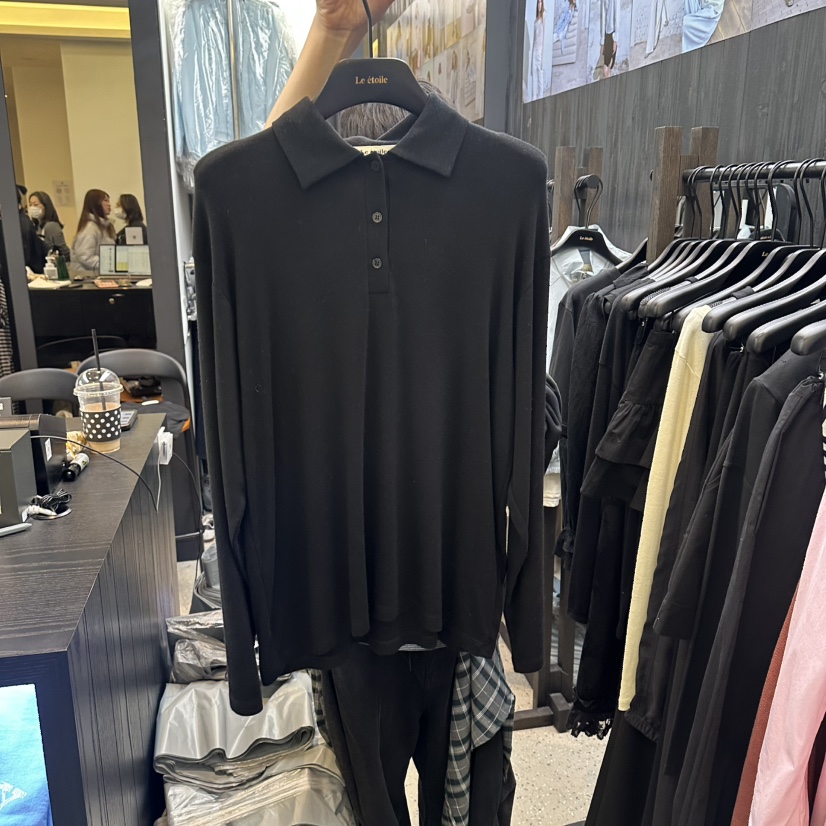 LE ETOILE韓國直郵女士新款人氣時尚休閑職業真品長袖T恤Le etoile長袖T恤圖色2