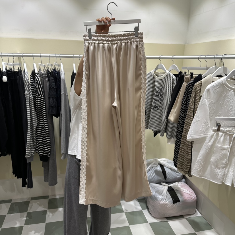 OREUM韓國直郵女士新品時尚26春夏真品熱賣人氣推薦休閑褲OREUM休閑褲