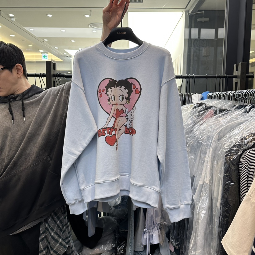 LE ETOILE東大門代購女裝新品人氣時尚職業真品熱賣衛衣Le etoile衛衣圖色1