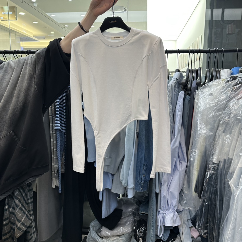 LE ETOILE韓國東大門代購女裝新品休閑熱賣職業人氣長袖T恤Le etoile長袖T恤圖色1