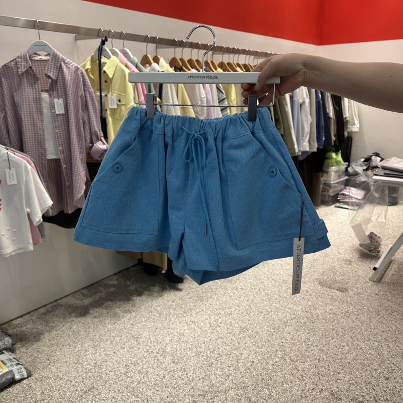 ATPZ韓國東大門直郵女裝新品推薦時尚26春夏職業熱賣短褲ATTENTION PLEAES短褲圖色3