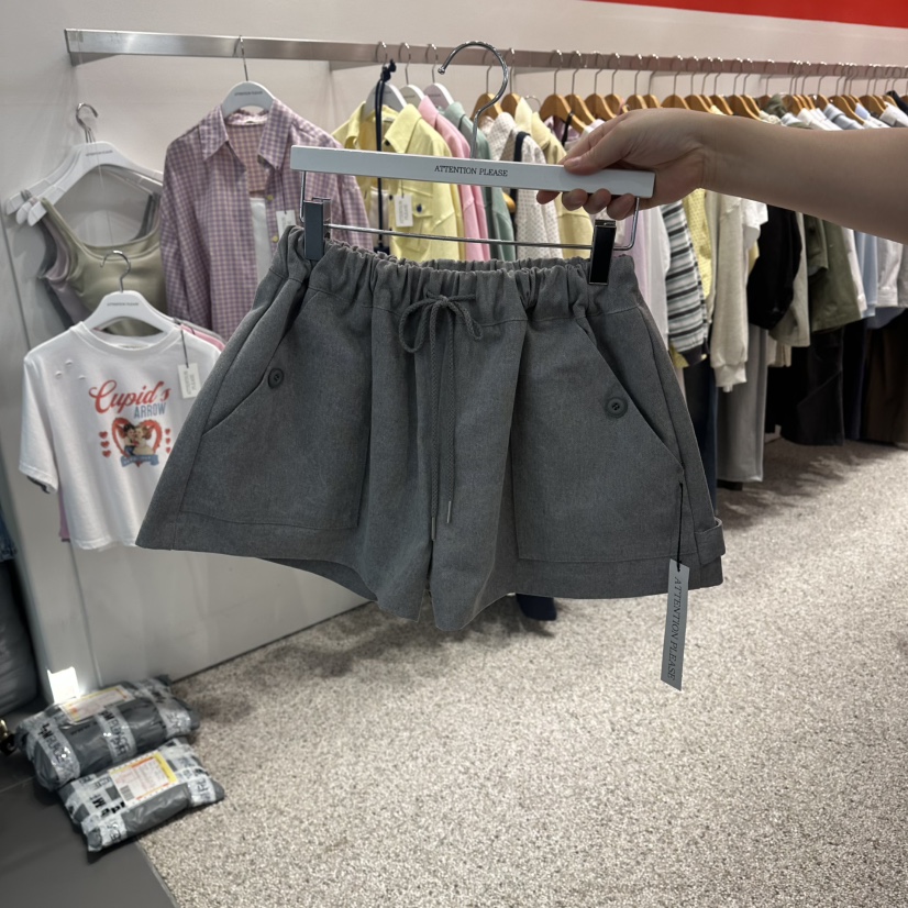 ATPZ韓國東大門直郵女裝新品推薦時尚26春夏職業熱賣短褲ATTENTION PLEAES短褲圖色4