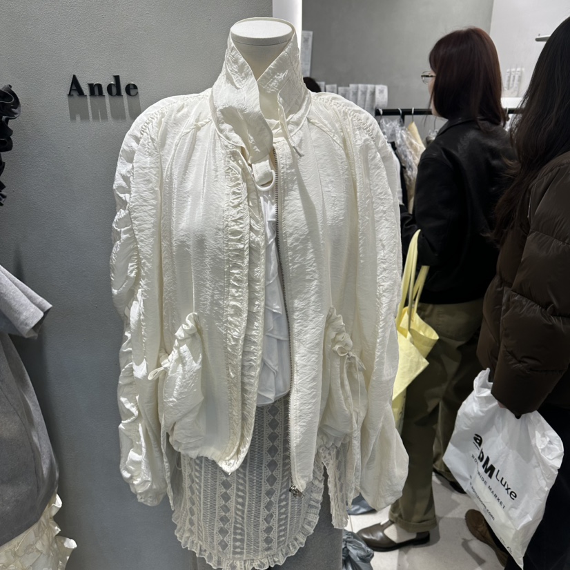 ANDE韓國直郵實拍女士新款職業人氣推薦時尚26春夏休閑夾克Ande夾克圖色1