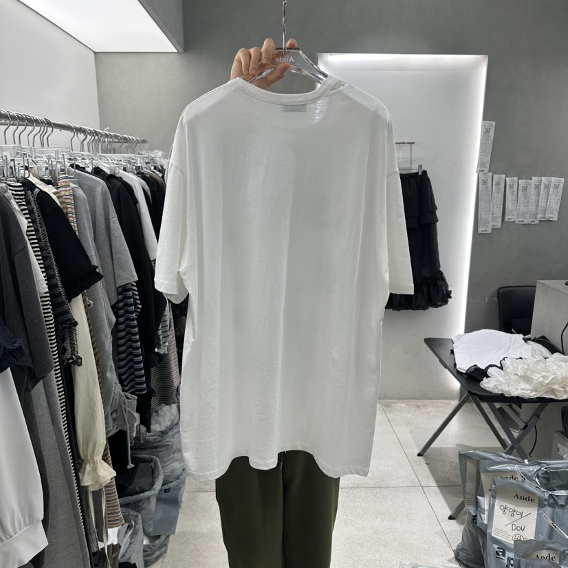 ANDE韓國代購女裝新品真品休閑熱賣時尚人氣職業26春夏T恤AndeT恤