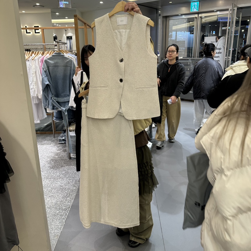 SOF韓國代購女裝新款時尚推薦職業26春夏休閑人氣熱賣長裙SOF長裙