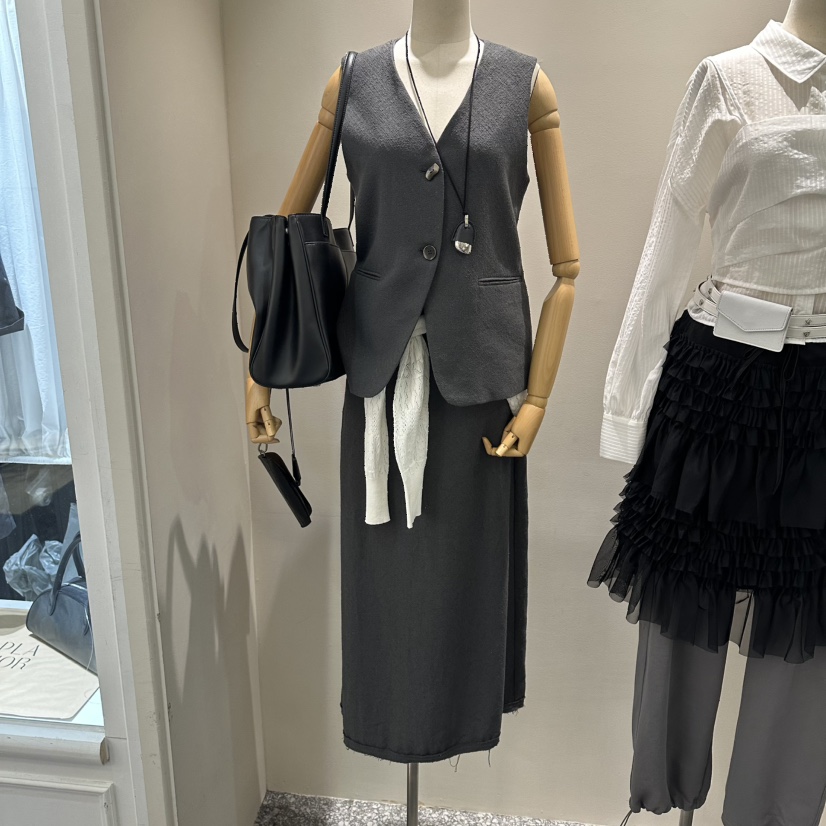 SOF韓國代購女裝新款時尚推薦職業26春夏休閑人氣熱賣長裙SOF長裙