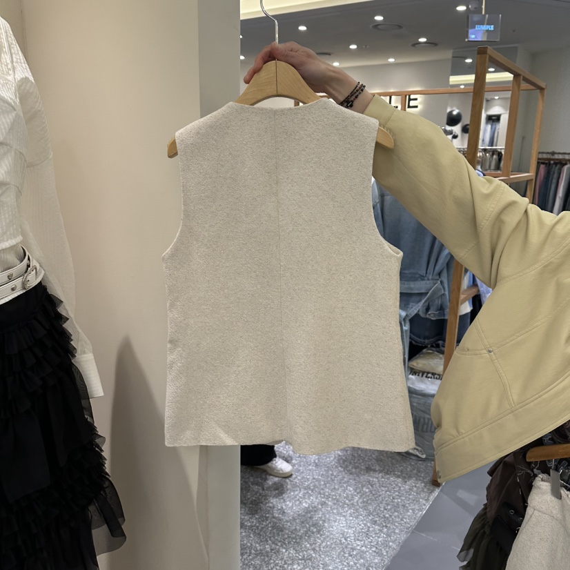 SOF東大門直郵女裝新品真品熱賣26春夏人氣推薦休閑時尚馬甲SOF馬甲