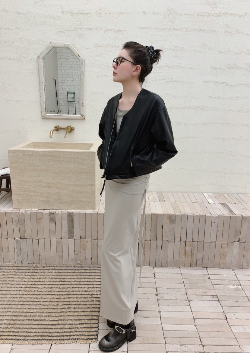 STICK WITH韓國代購女士新款熱賣推薦休閑時尚人氣真品夾克STICK WITH夾克