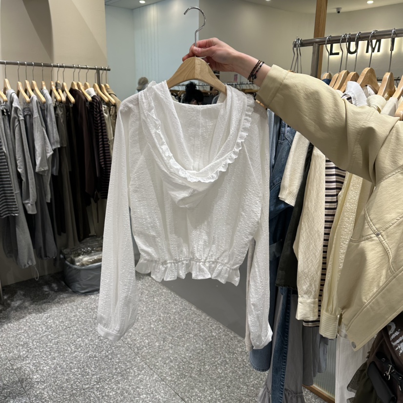 SOF韓國直郵女裝新品休閑26春夏人氣熱賣推薦時尚襯衫蕾絲衫SOF襯衫/蕾絲衫